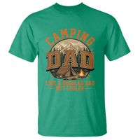 Camping Dad Like A Regular Dad But Cooler T Shirt Funny Fathers Day Gift
