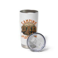Camping Dad Like A Regular Dad But Cooler Tumbler Cup Funny Fathers Day Gift