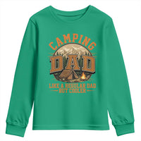 Camping Dad Like A Regular Dad But Cooler Youth Sweatshirt Funny Fathers Day Gift