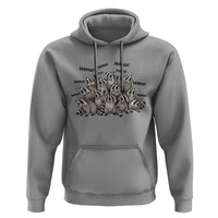 Funny Raccoon Mama Life Hoodie Motherhood Chaos Trash Panda