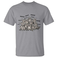 Funny Raccoon Mama Life T Shirt Motherhood Chaos Trash Panda