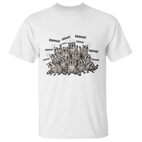 Funny Raccoon Mama Life T Shirt Motherhood Chaos Trash Panda