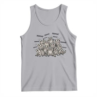 Funny Raccoon Mama Life Tank Top Motherhood Chaos Trash Panda