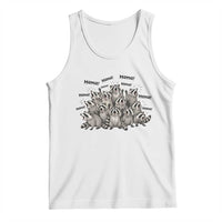 Funny Raccoon Mama Life Tank Top Motherhood Chaos Trash Panda