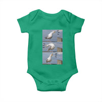 Funny Seagull Papa Baby Onesie Fathers Day Gift Ocean Life Dad Graphic