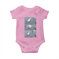 Funny Seagull Papa Baby Onesie Fathers Day Gift Ocean Life Dad Graphic