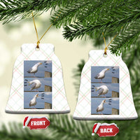 Funny Seagull Papa Ceramic Ornament Fathers Day Gift Ocean Life Dad Graphic