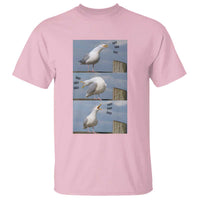Funny Seagull Papa T Shirt Fathers Day Gift Ocean Life Dad Graphic