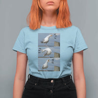 Funny Seagull Papa T Shirt For Women Fathers Day Gift Ocean Life Dad Graphic