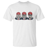 See No Crimes Hear No Truth Speak No Facts T Shirt Skeleton Political Satire Graphic
