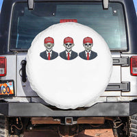 Skeleton See No Crimes Hear No Truth Spare Tire Cover Funny Political Satire