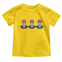 Skeleton See No Crimes Hear No Truth Toddler T Shirt Funny Political Satire