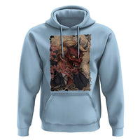 American Leader Oni Mask Japanese Ukiyoe Hoodie Political Parody Graphic