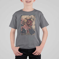 American Leader Oni Mask Japanese Ukiyoe T Shirt For Kid Political Parody Graphic