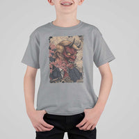 American Leader Oni Mask Japanese Ukiyoe T Shirt For Kid Political Parody Graphic