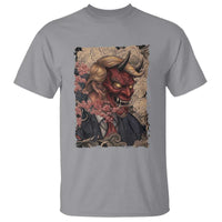 American Leader Oni Mask Japanese Ukiyoe T Shirt Political Parody Graphic