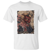American Leader Oni Mask Japanese Ukiyoe T Shirt Political Parody Graphic