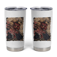 American Leader Oni Mask Japanese Ukiyoe Tumbler Cup Political Parody Graphic