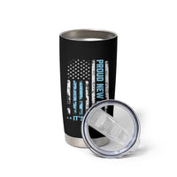 Proud New Dad Its A Boy Tumbler Cup Patriotic First Fathers Day Gift