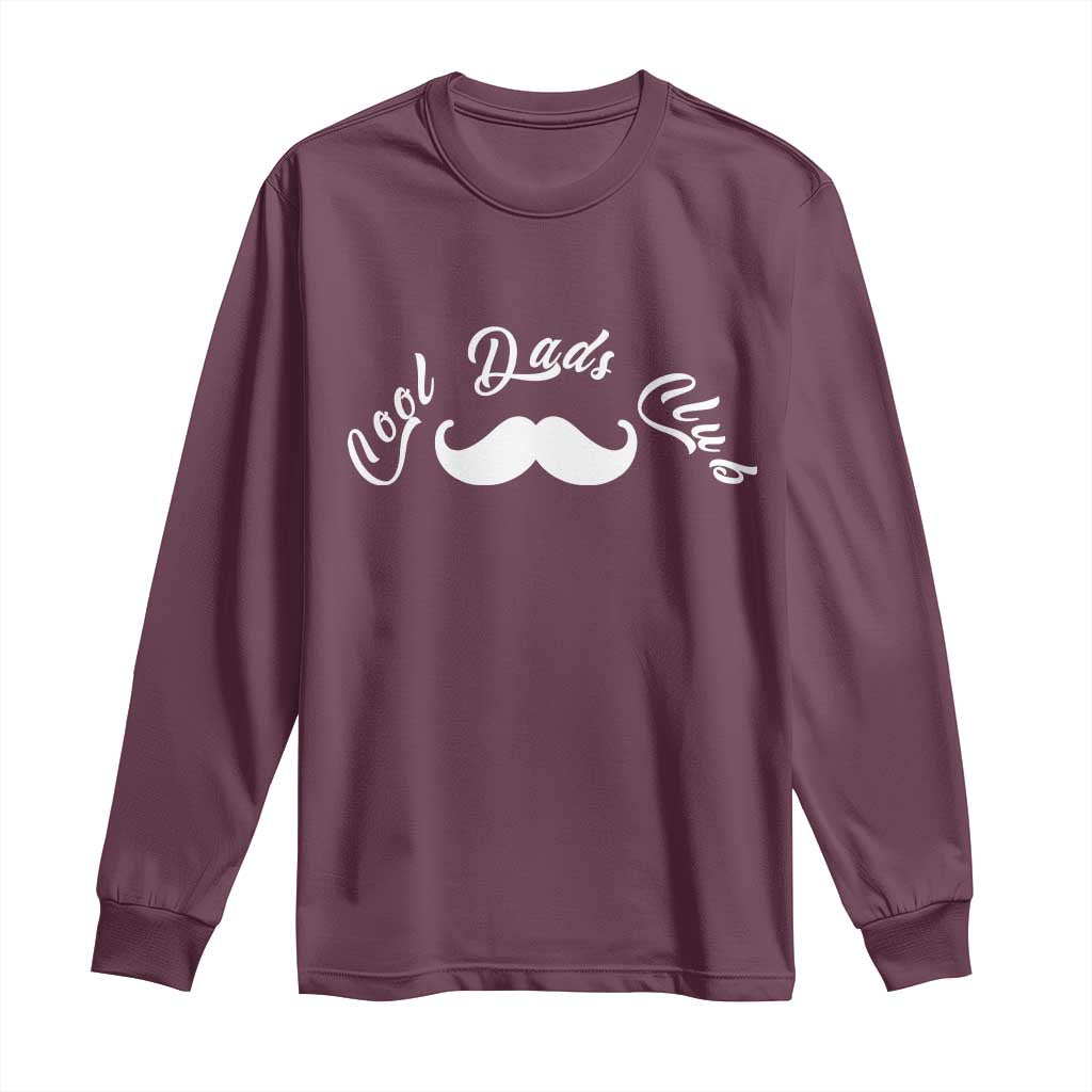 Cool Dad Club Long Sleeve Shirt Coolest Dad Ever Birthday Gift