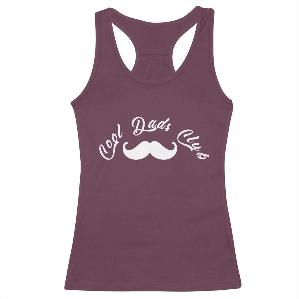 Cool Dad Club Racerback Tank Top Coolest Dad Ever Birthday Gift