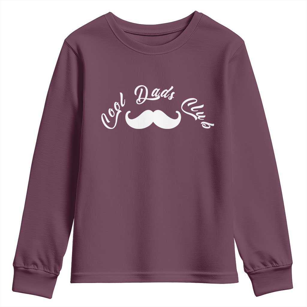 Cool Dad Club Youth Sweatshirt Coolest Dad Ever Birthday Gift