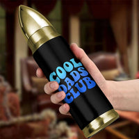 Cool Dads Club Blue Typography Bullet Tumbler Fathers Day Gift