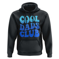 Cool Dads Club Blue Typography Hoodie Fathers Day Gift