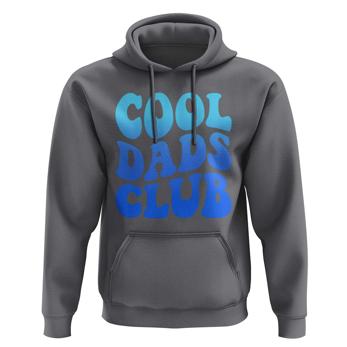 Cool Dads Club Blue Typography Hoodie Fathers Day Gift