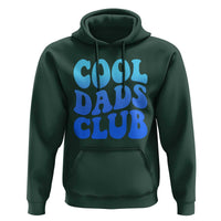 Cool Dads Club Blue Typography Hoodie Fathers Day Gift