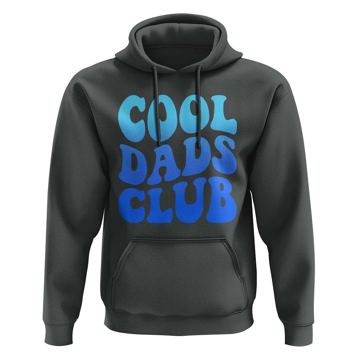Cool Dads Club Blue Typography Hoodie Fathers Day Gift