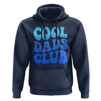 Cool Dads Club Blue Typography Hoodie Fathers Day Gift