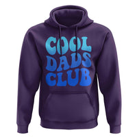 Cool Dads Club Blue Typography Hoodie Fathers Day Gift