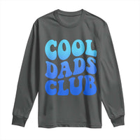 Cool Dads Club Blue Typography Long Sleeve Shirt Fathers Day Gift