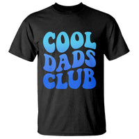 Cool Dads Club Blue Typography T Shirt Fathers Day Gift