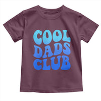 Cool Dads Club Blue Typography Toddler T Shirt Fathers Day Gift