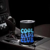Cool Dads Club Blue Typography Tumbler Cup Fathers Day Gift