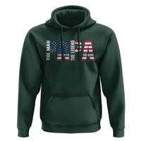 Vintage American Flag Papa The Man The Myth The Legend Hoodie Fathers Day Gift