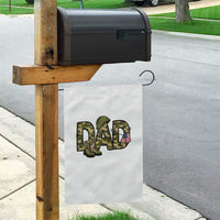 Proud Army Dad USA Flag Camo Garden Flag Fathers Day Gift