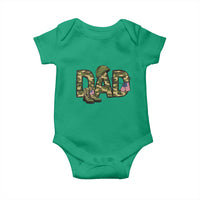 Proud Army Dad USA Flag Camo Baby Onesie Fathers Day Gift