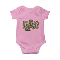 Proud Army Dad USA Flag Camo Baby Onesie Fathers Day Gift