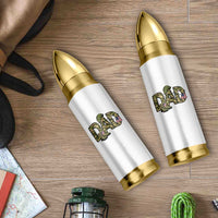 Proud Army Dad USA Flag Camo Bullet Tumbler Fathers Day Gift