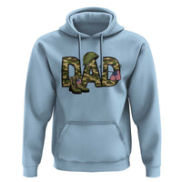 Proud Army Dad USA Flag Camo Hoodie Fathers Day Gift