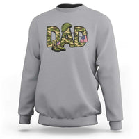 Proud Army Dad USA Flag Camo Sweatshirt Fathers Day Gift