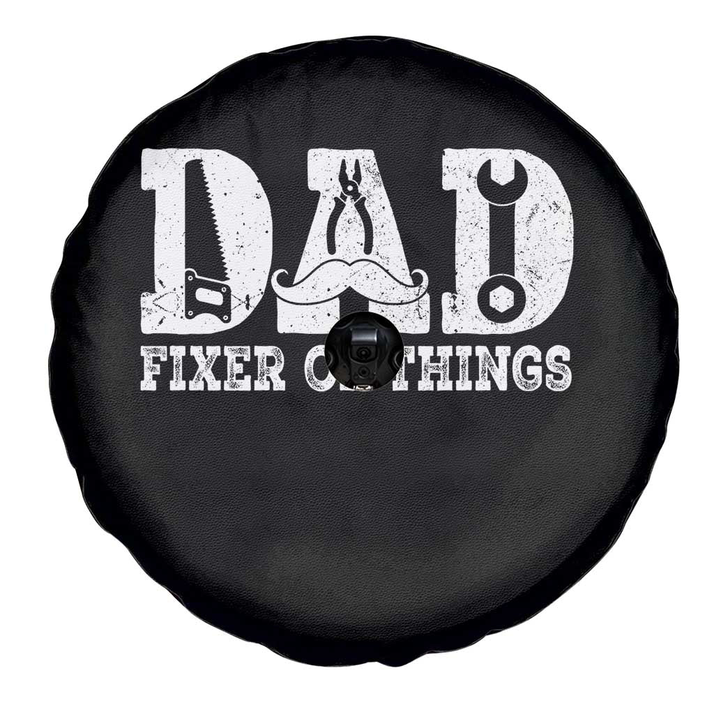 Handyman Dad Fixer Of Everything Spare Tire Cover Funny Garage Papa