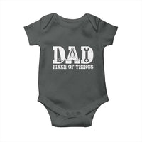 Handyman Dad Fixer Of Everything Baby Onesie Funny Garage Papa