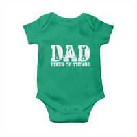 Handyman Dad Fixer Of Everything Baby Onesie Funny Garage Papa