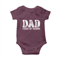 Handyman Dad Fixer Of Everything Baby Onesie Funny Garage Papa