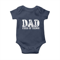 Handyman Dad Fixer Of Everything Baby Onesie Funny Garage Papa