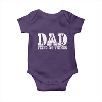 Handyman Dad Fixer Of Everything Baby Onesie Funny Garage Papa